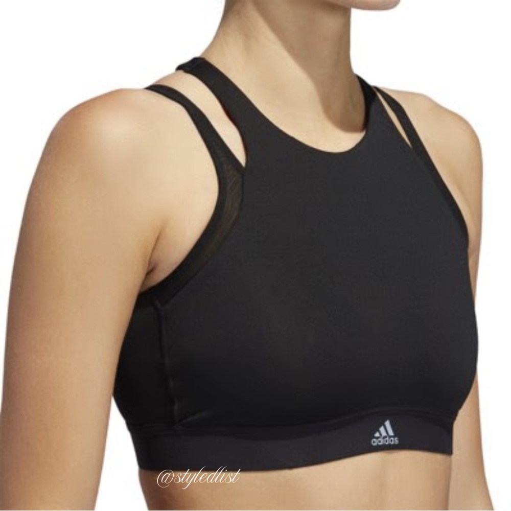 Adidas Halter 3.0 Sports Bra Black S